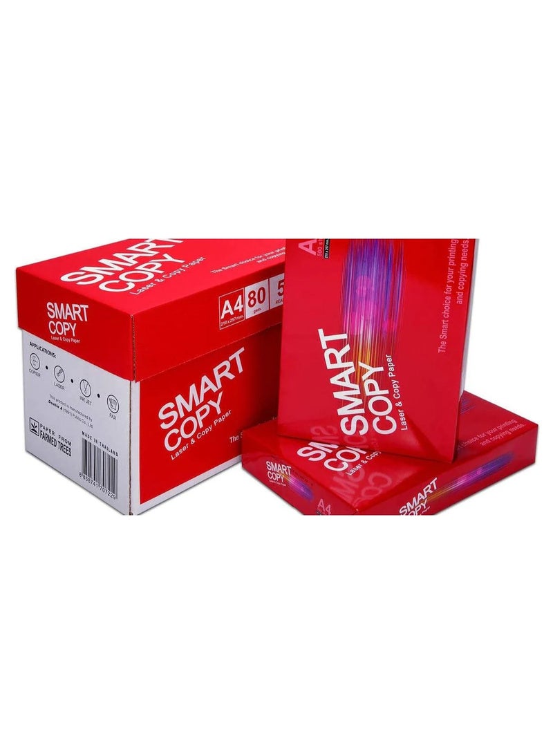 Smart Copy A4 Copy Paper 80 Gsm 5 Reams/Box - Image 2